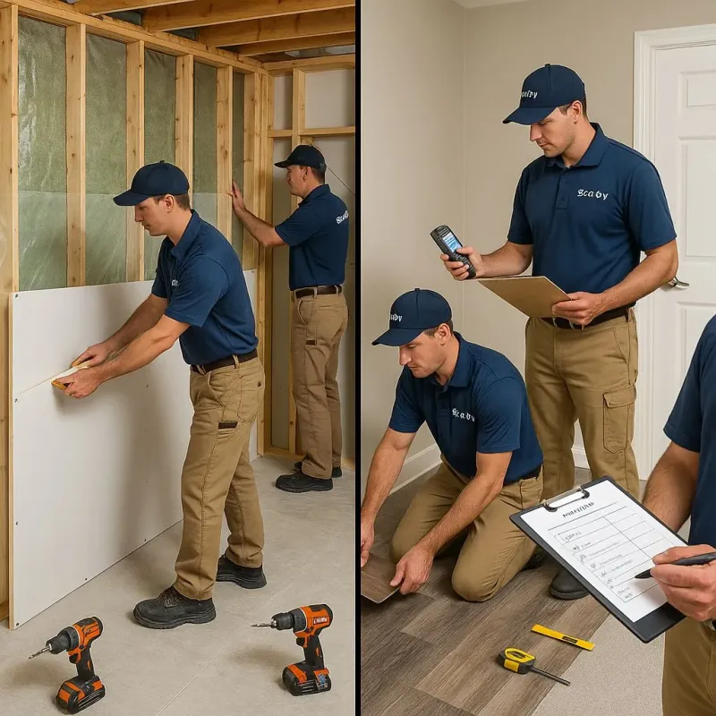 Repairs and Reconstruction process in Spring Hope, NC